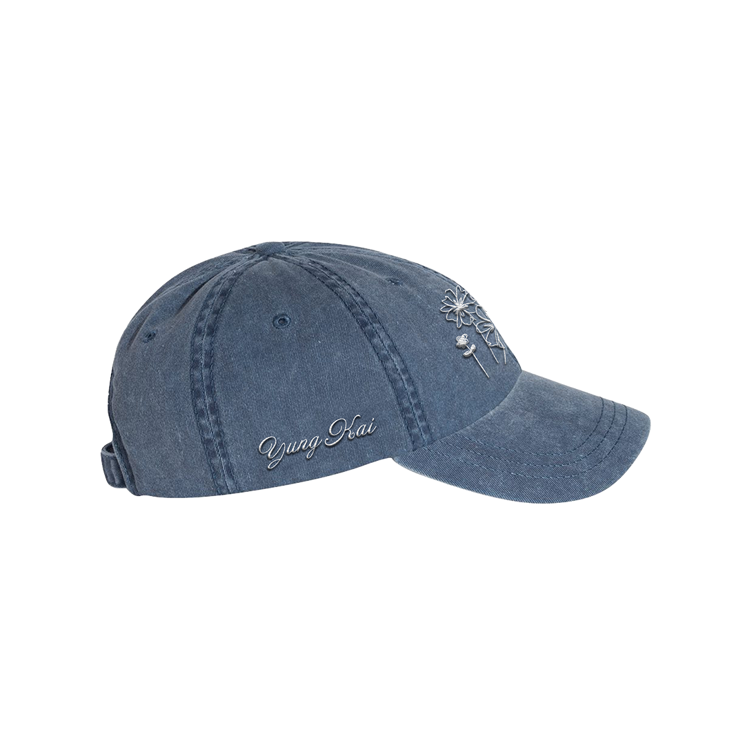 embroidered flower hat